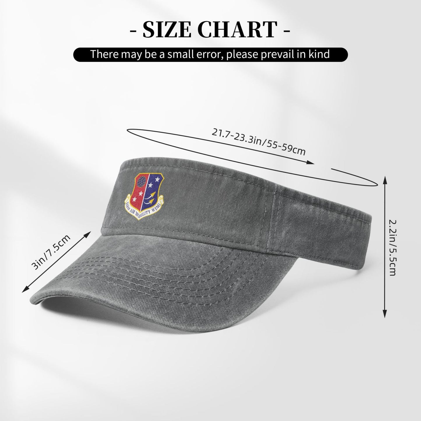 514 Air Mobility Wg Printing adjustable Empty Top Baseball Sun Cap unisex outdoor sport hat veterans gift