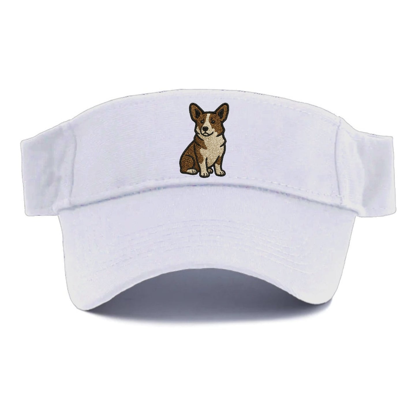Welsh Corgi Cardigan Brindle Playful Spirit Visor