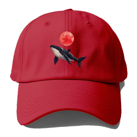 Celestial Whale Voyage Baseball Cap