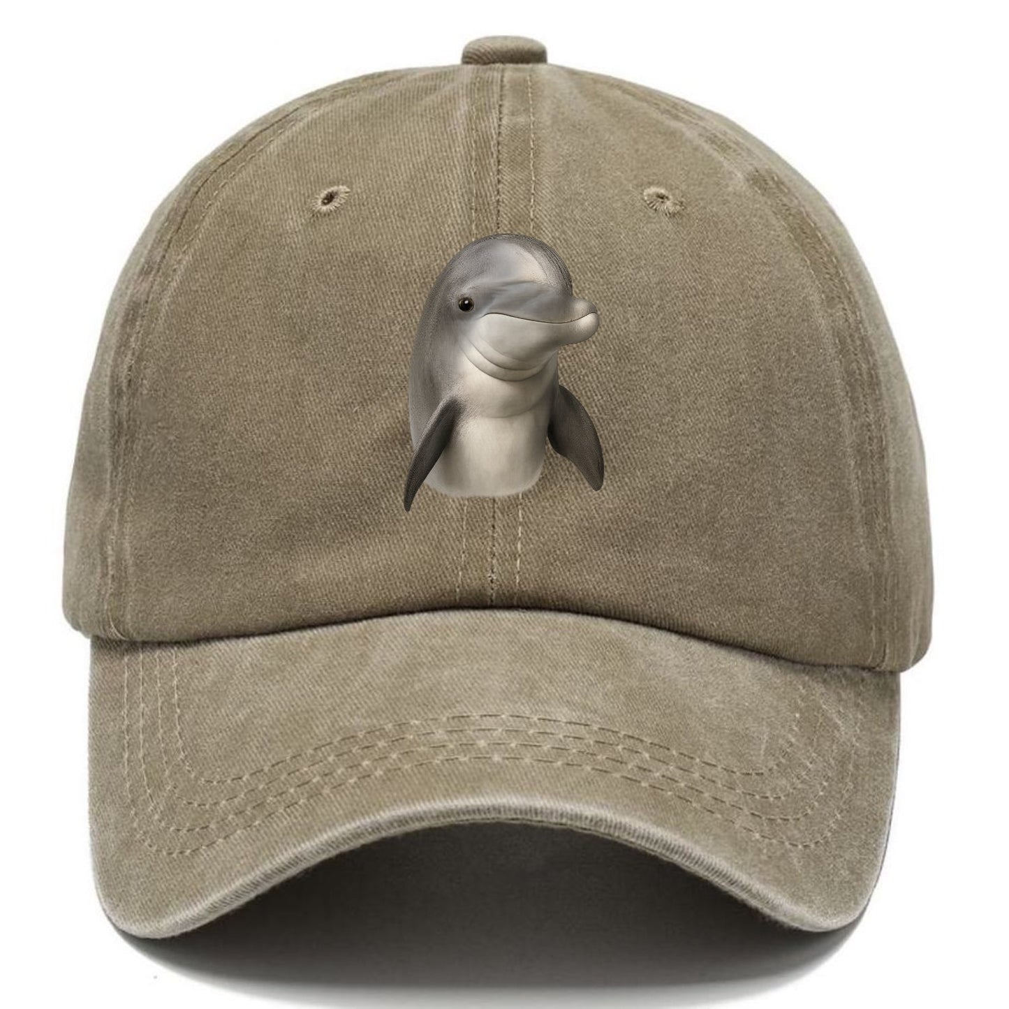 Dolphin Portrait Design Classic Cap