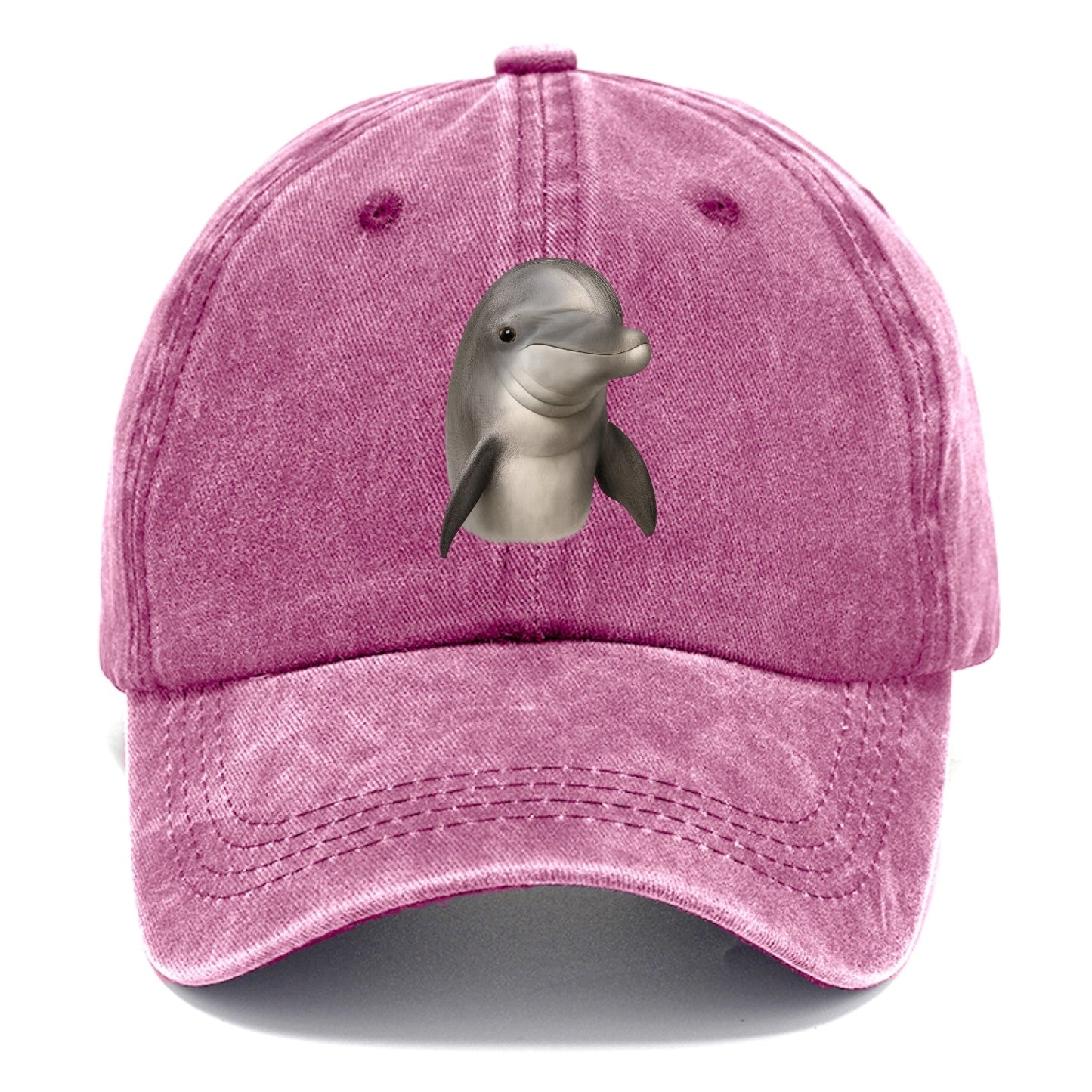 Dolphin Portrait Design Classic Cap