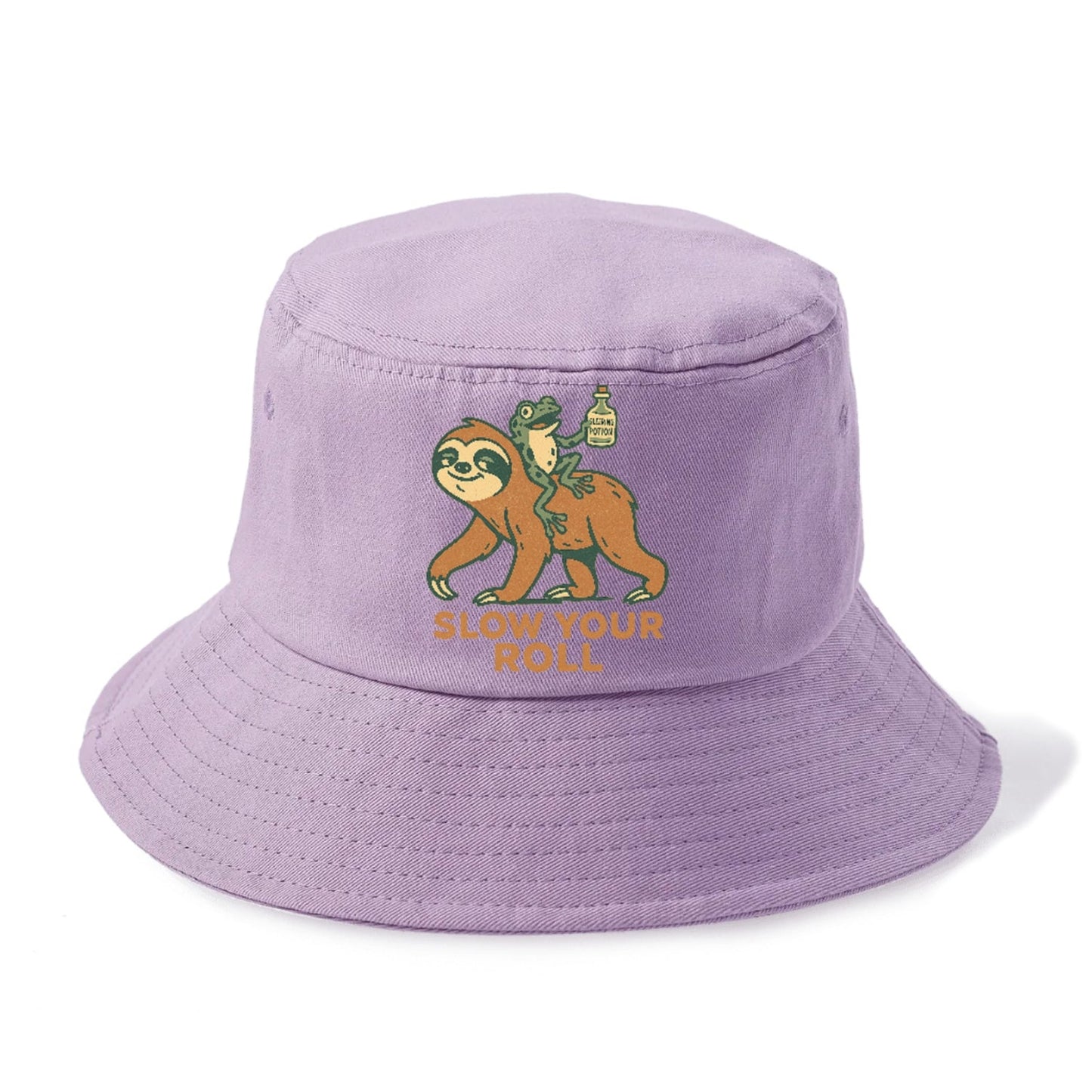 Sloth Frog Bucket Hat