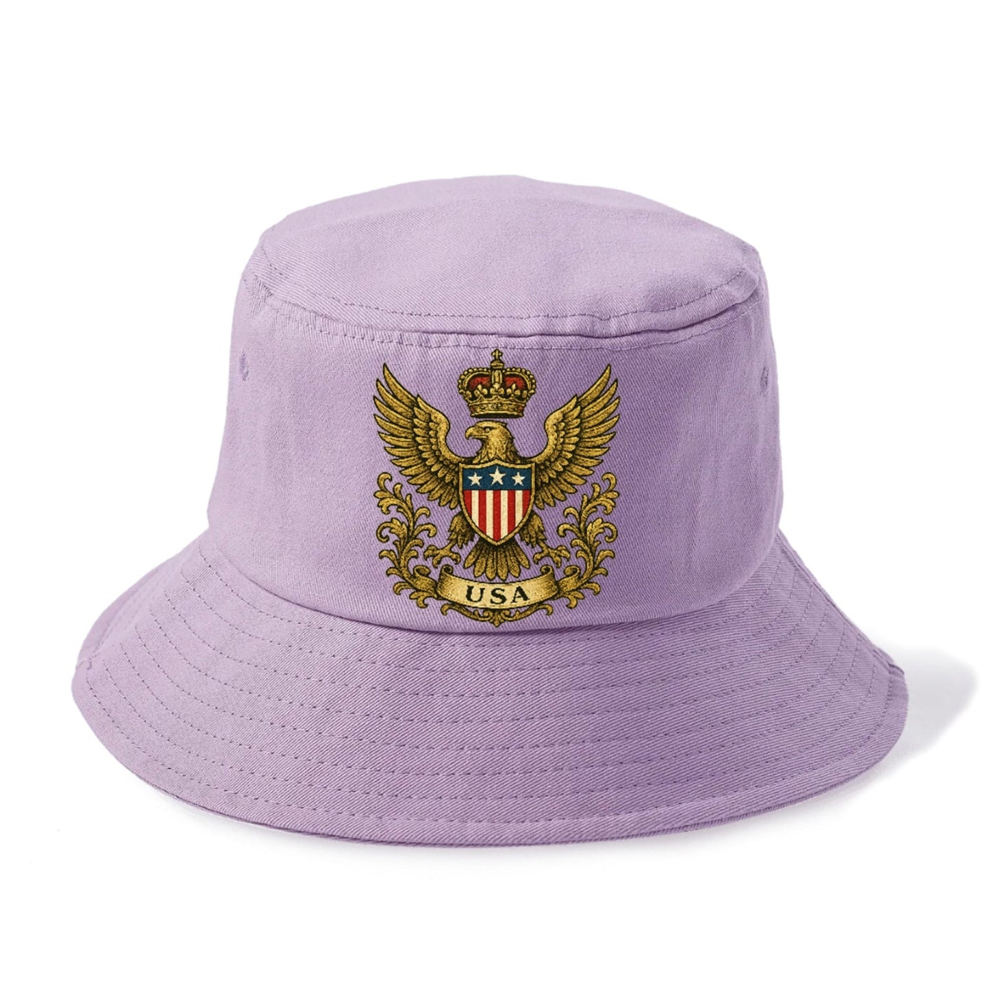 Patriotic Emblem Heraldry Bucket Hat