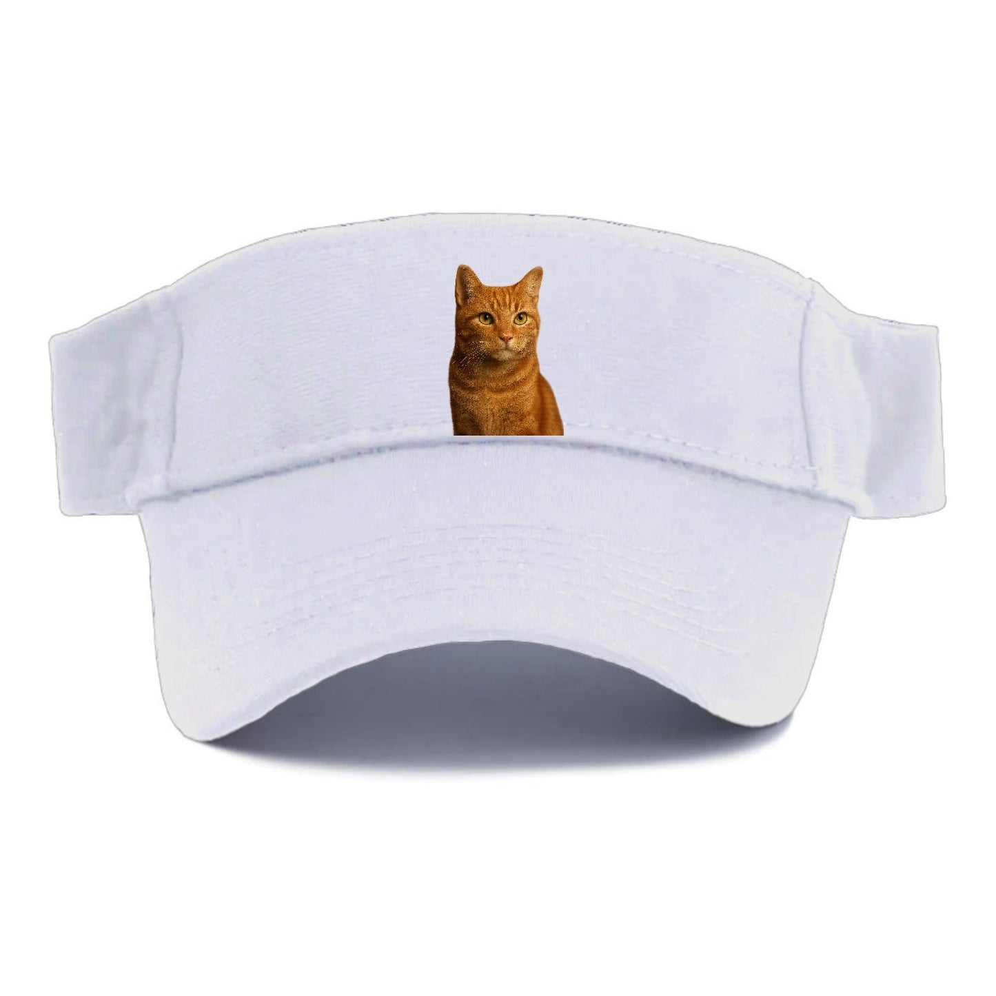 Orange Tabby Cozy Companion Visor