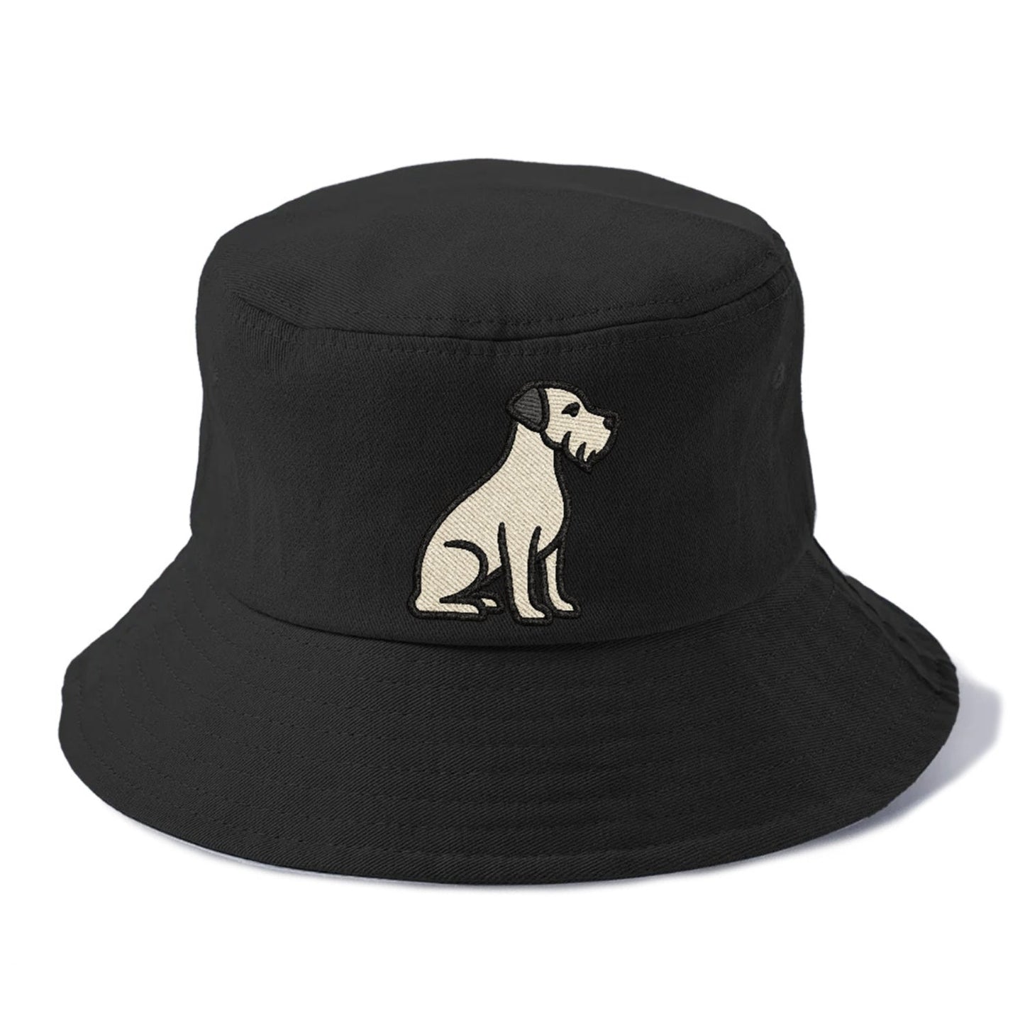 Cesky Terrier Gray Design Bucket Hat