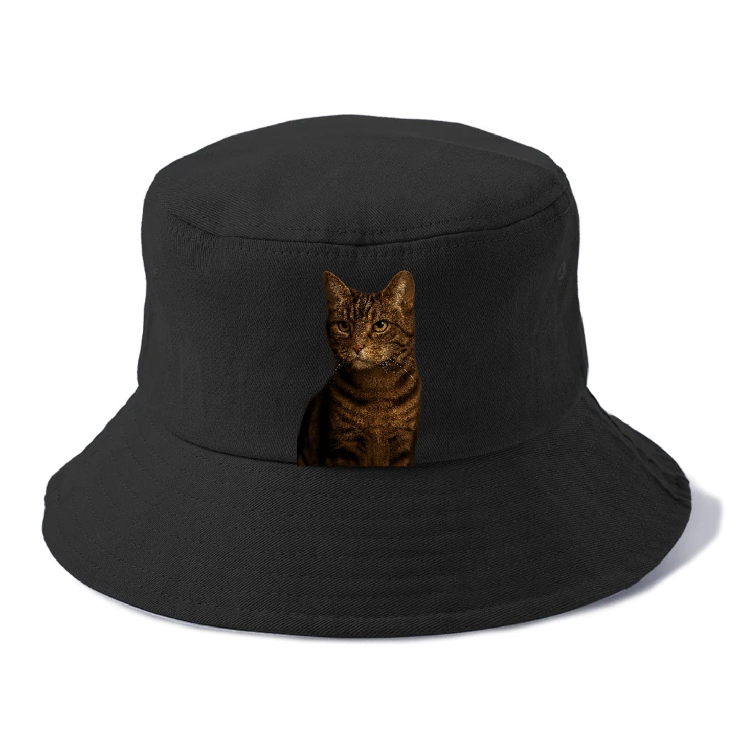 Brown Tabby Cozy Charm Bucket Hat