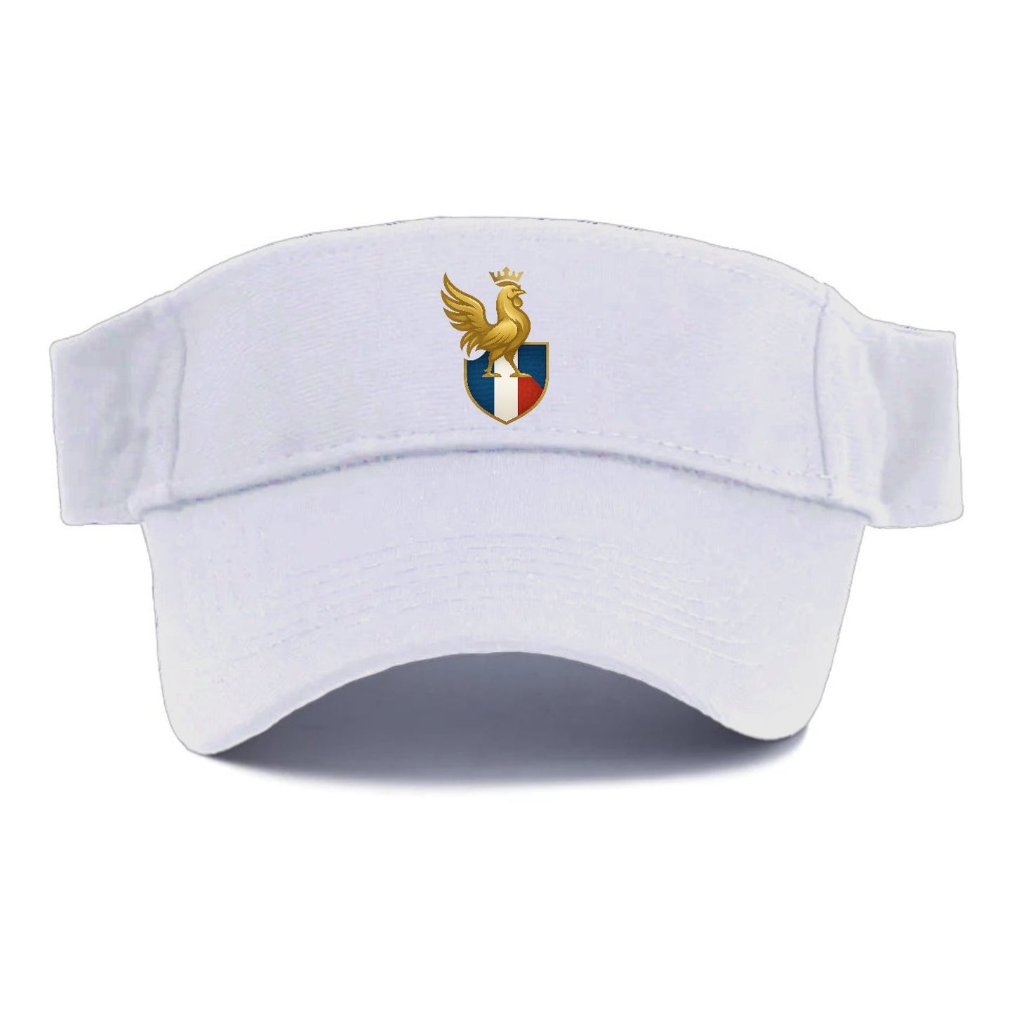 France Gallic Rooster Emblem Premium Design Visor