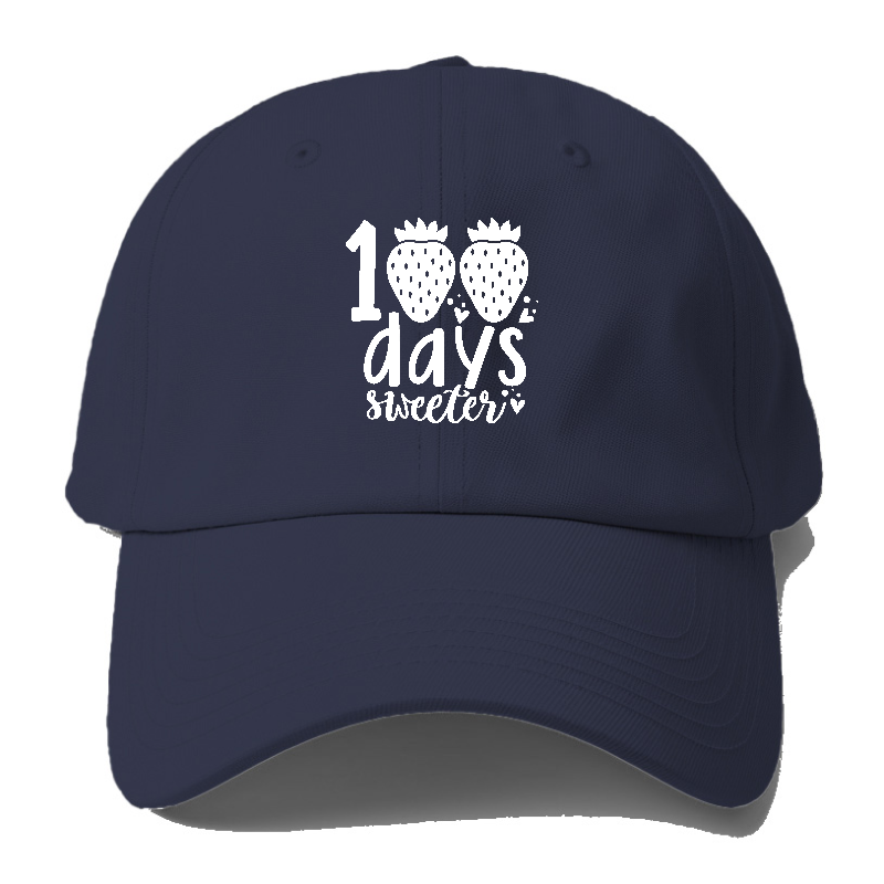100 Days Sweeter Baseball Cap