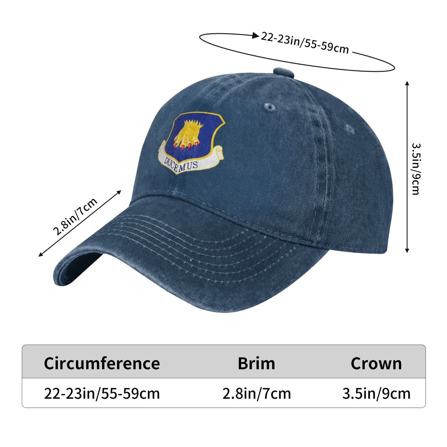 22d Air Refueling Wing Printing unisex baseball cap adjustable cap veteran gift
