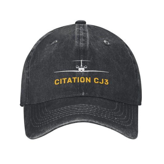 Citation CJ3 Printing unisex baseball cap adjustable hats Outdoor leisure hat veteran gift