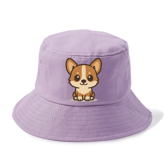 Charming Cardigan Corgi Companion Bucket Hat