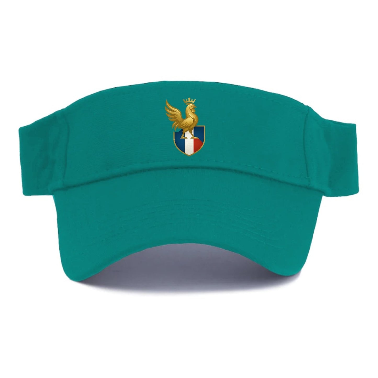 France Gallic Rooster Emblem Premium Design Visor