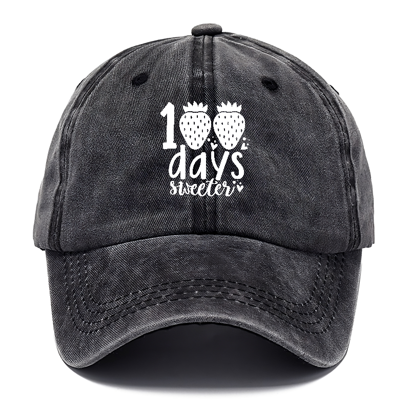 100 Days Sweeter Classic Cap