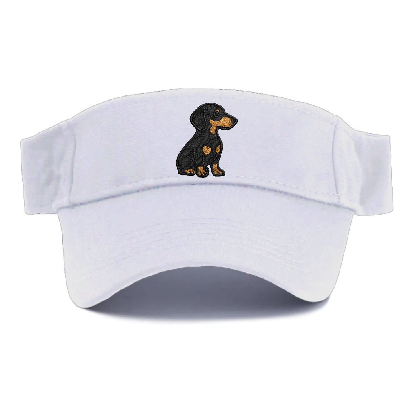 Dachshund Black And Tan Loyal Companion Visor