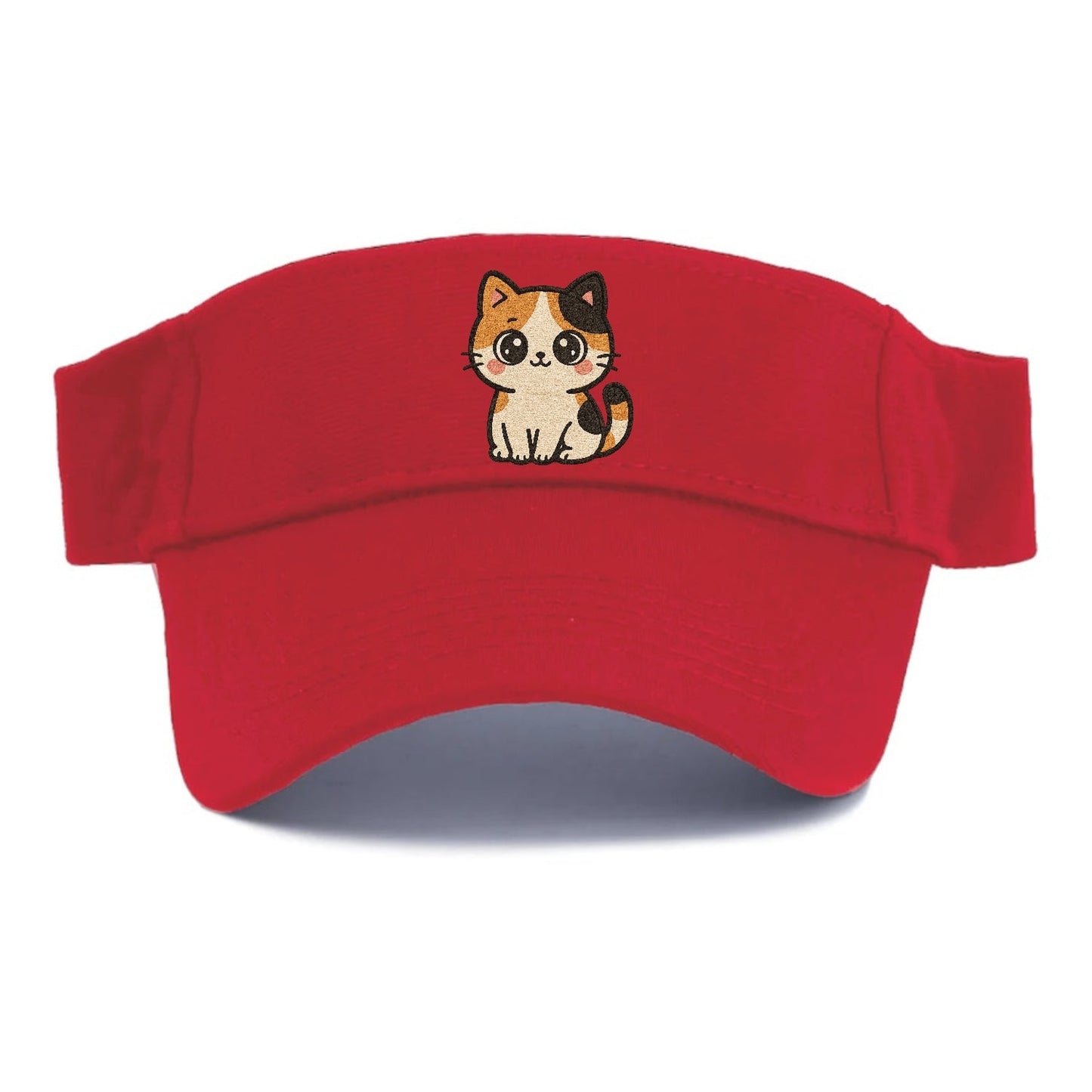 Calico Cat Patchwork Charm Visor