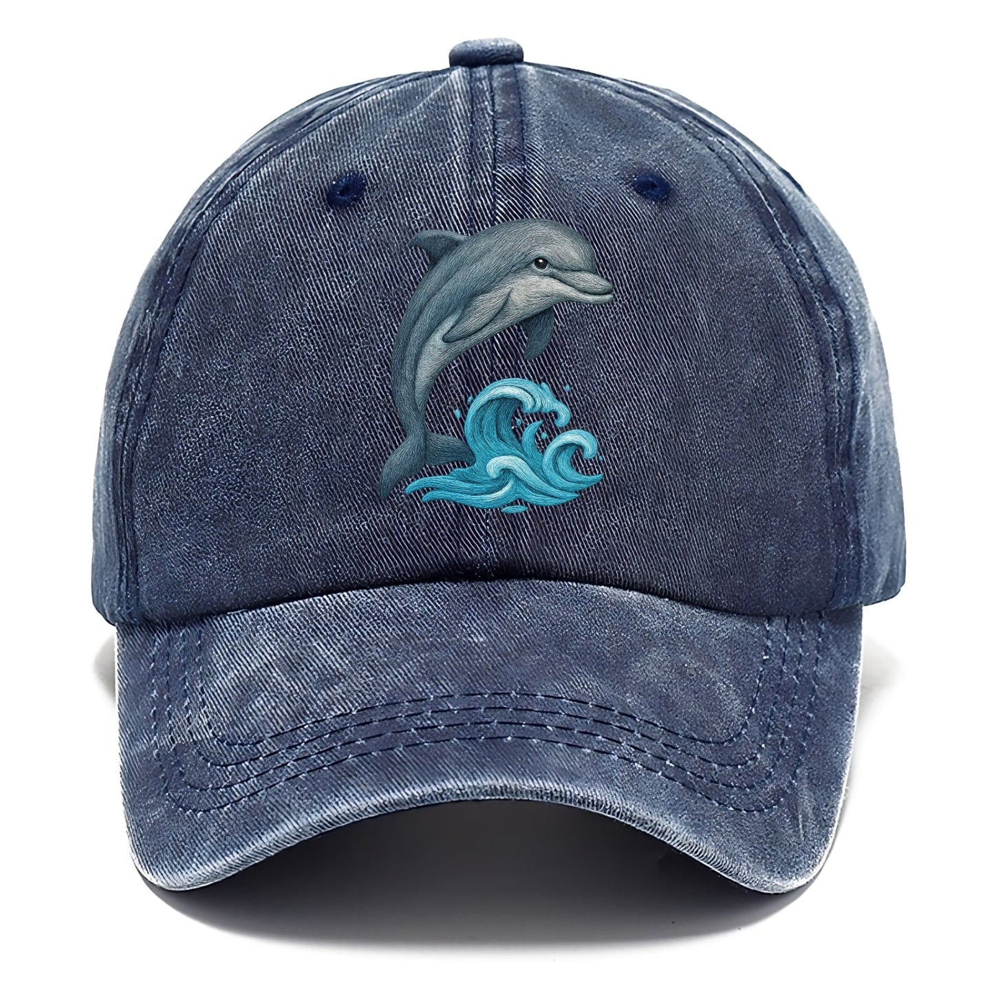Dolphin's Dance Upon The Waves Classic Cap