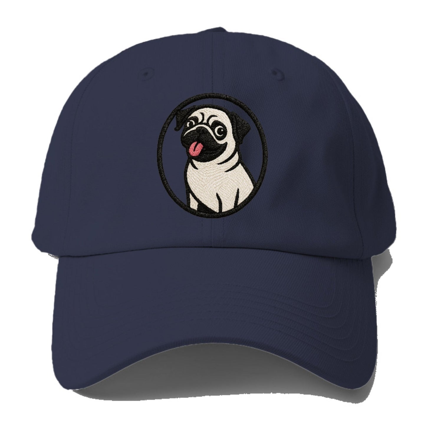 Pug Playful Charm Baseball Cap