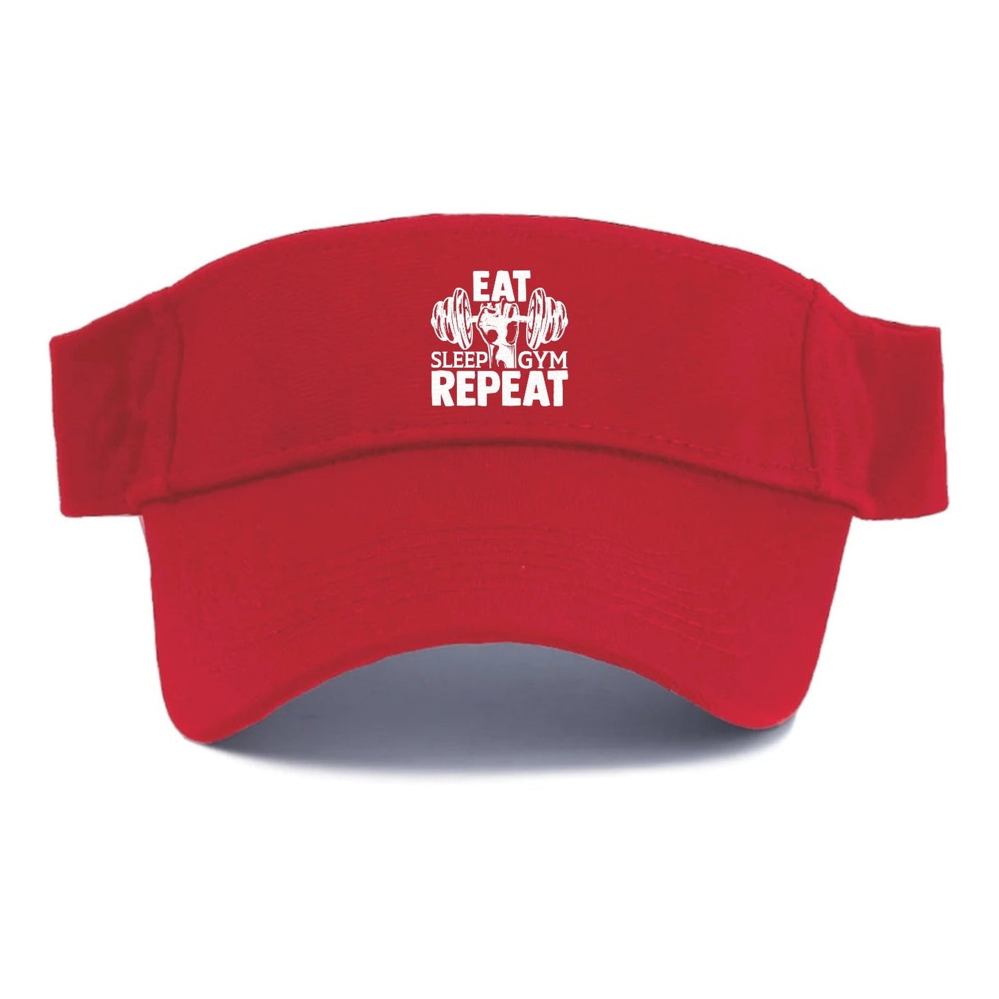 Eat Sleep Gym Repeat Visor