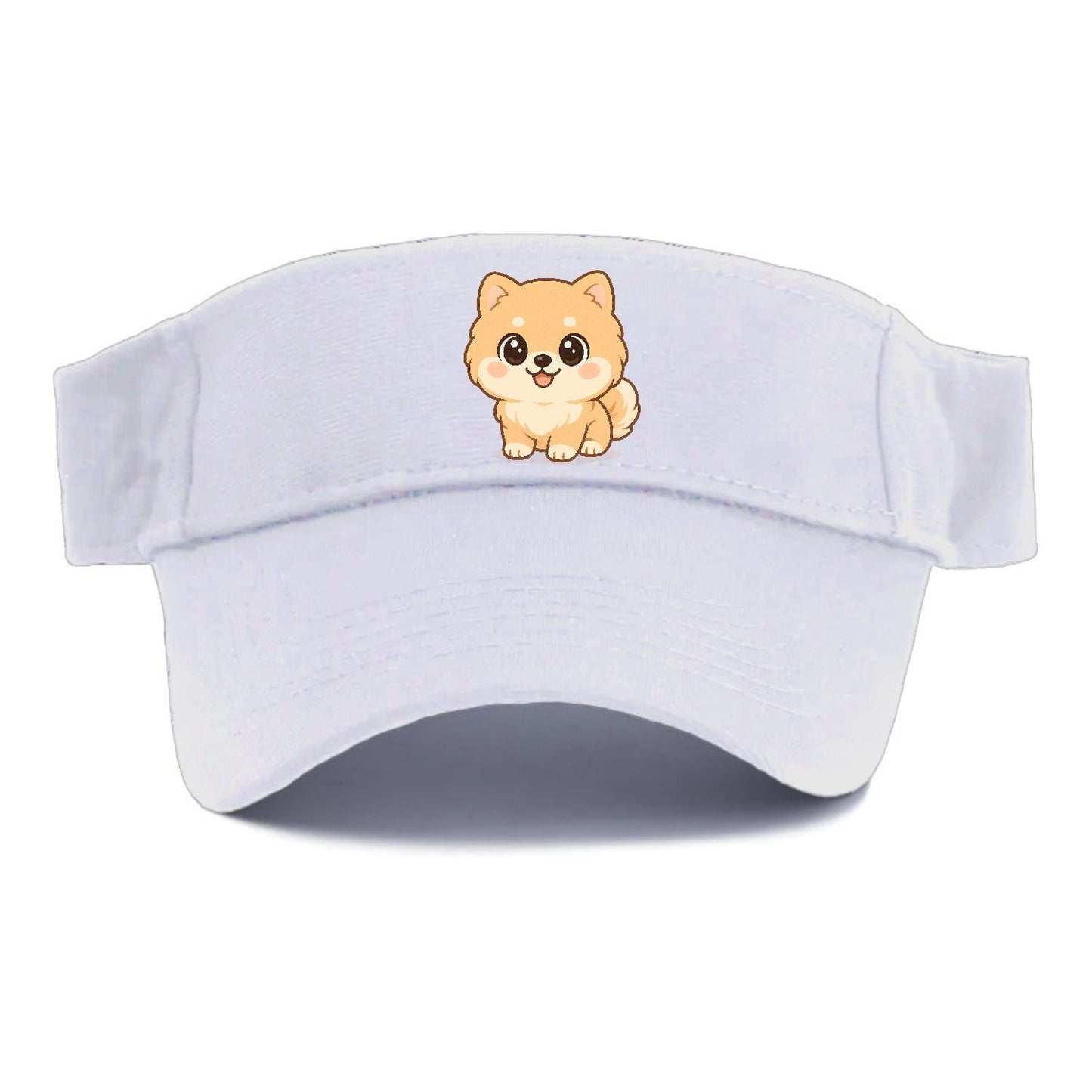 Pomeranian Fluff & Spirit Visor