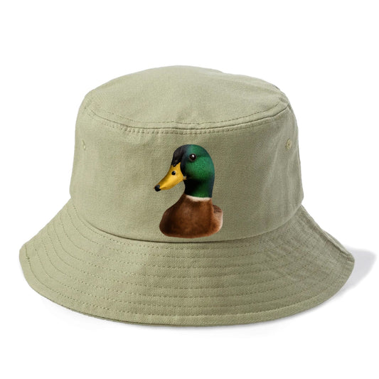 Duck Portrait Design Bucket Hat
