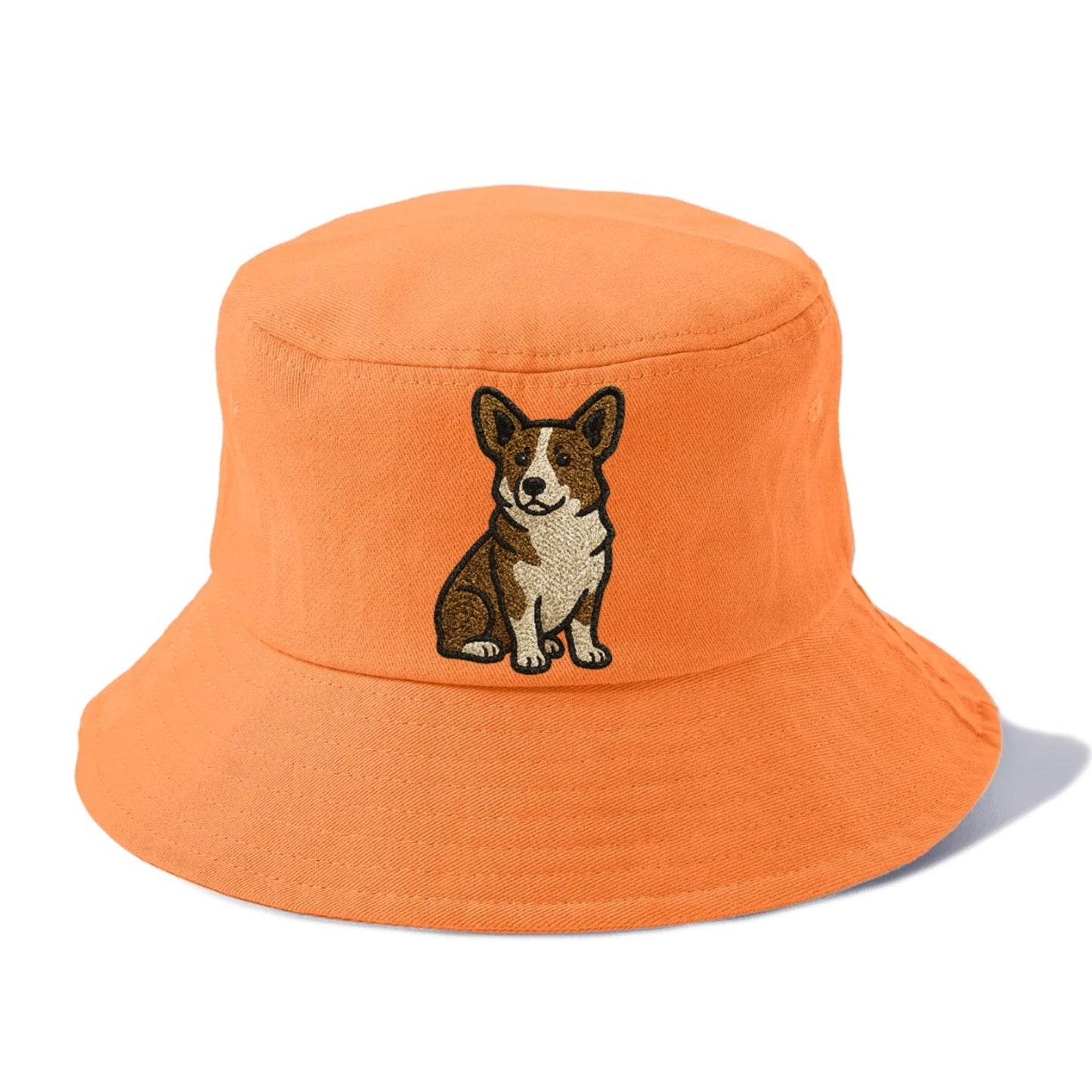 Welsh Corgi Cardigan Brindle Playful Spirit Bucket Hat