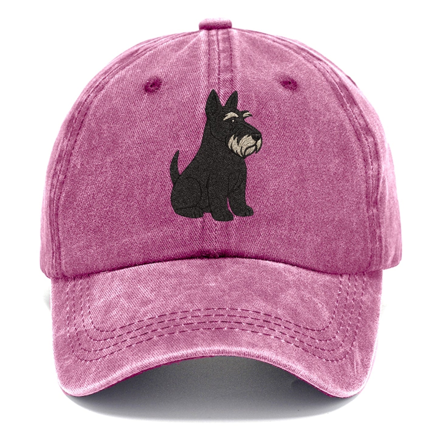 Scottish Terrier Black Sitting Pose Classic Cap