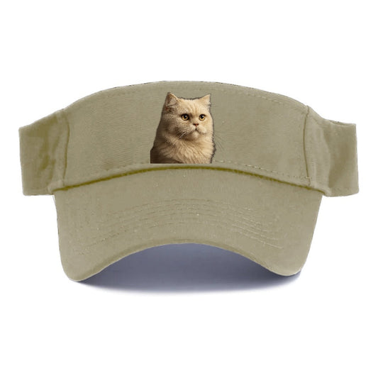 Cream Persian Regal Charm Visor