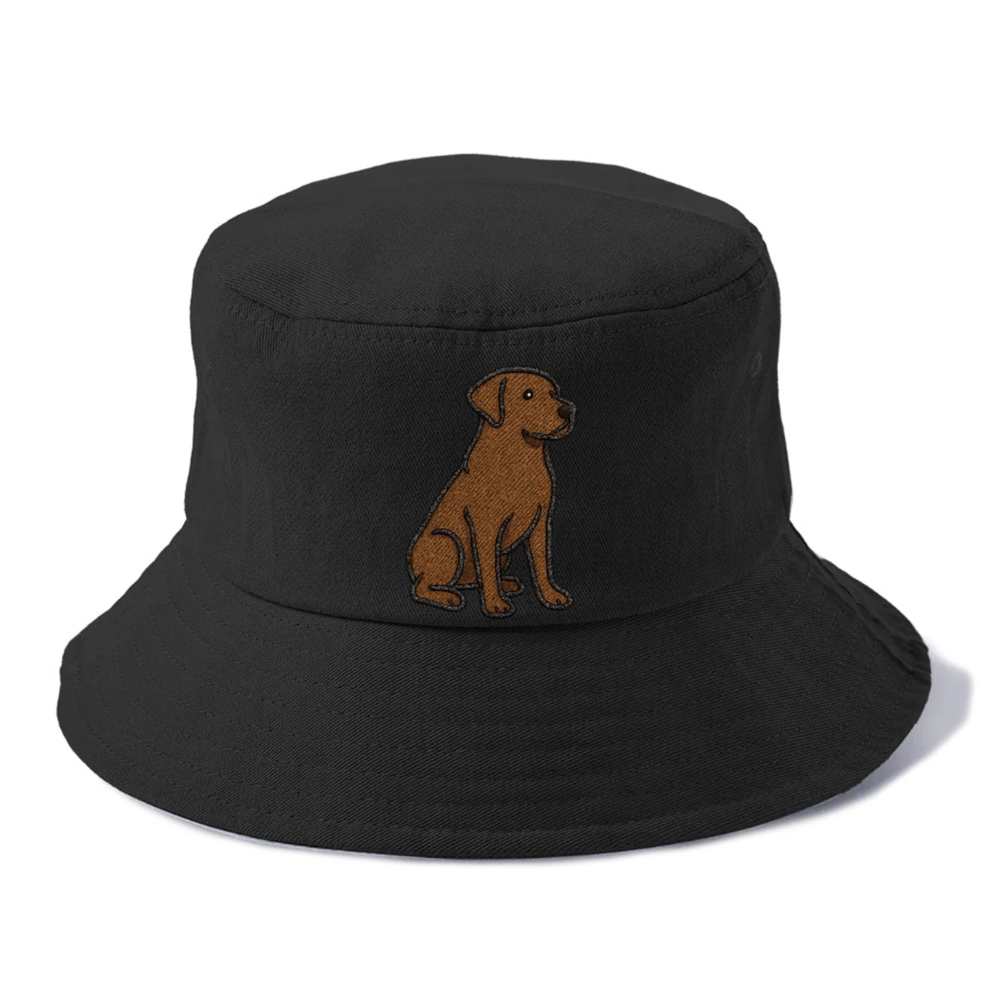 Chocolate Labrador Retriever Loyal Companion Bucket Hat