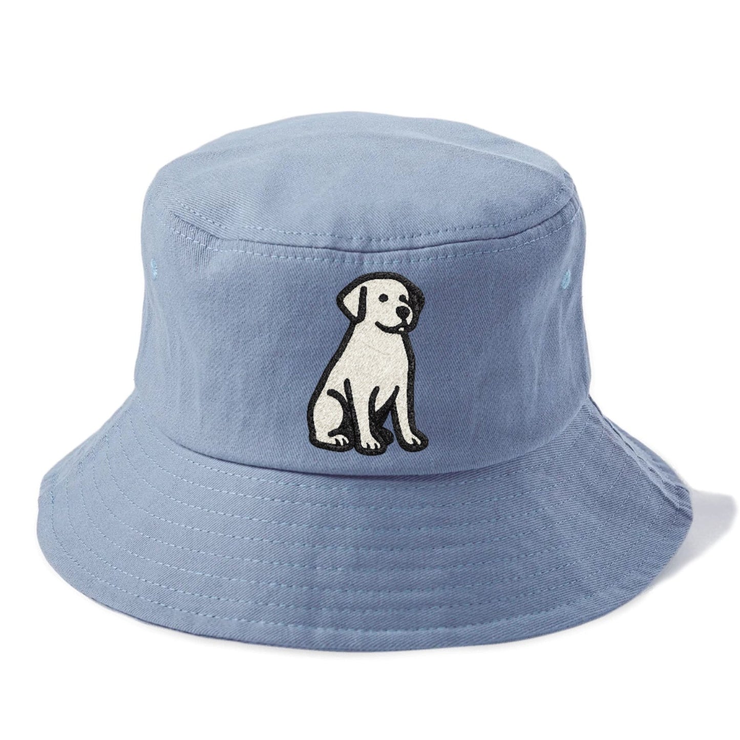 Black Labrador Retriever Loyal Companion Bucket Hat