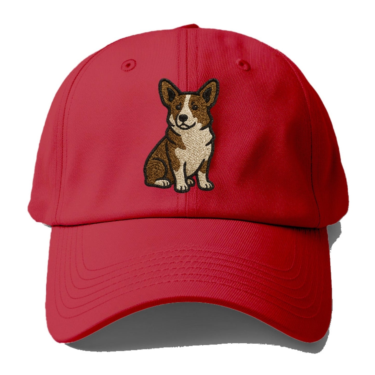 Welsh Corgi Cardigan Brindle Playful Spirit Baseball Cap