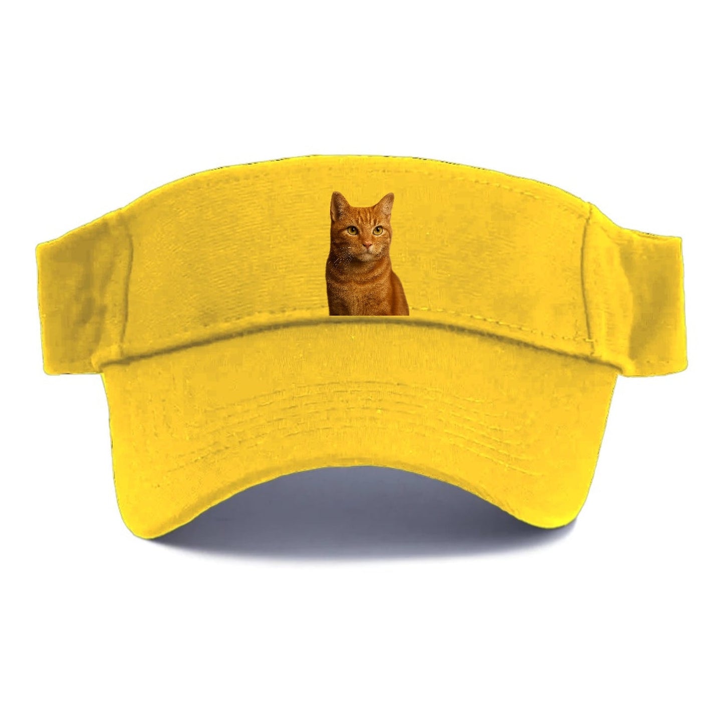 Orange Tabby Cozy Companion Visor