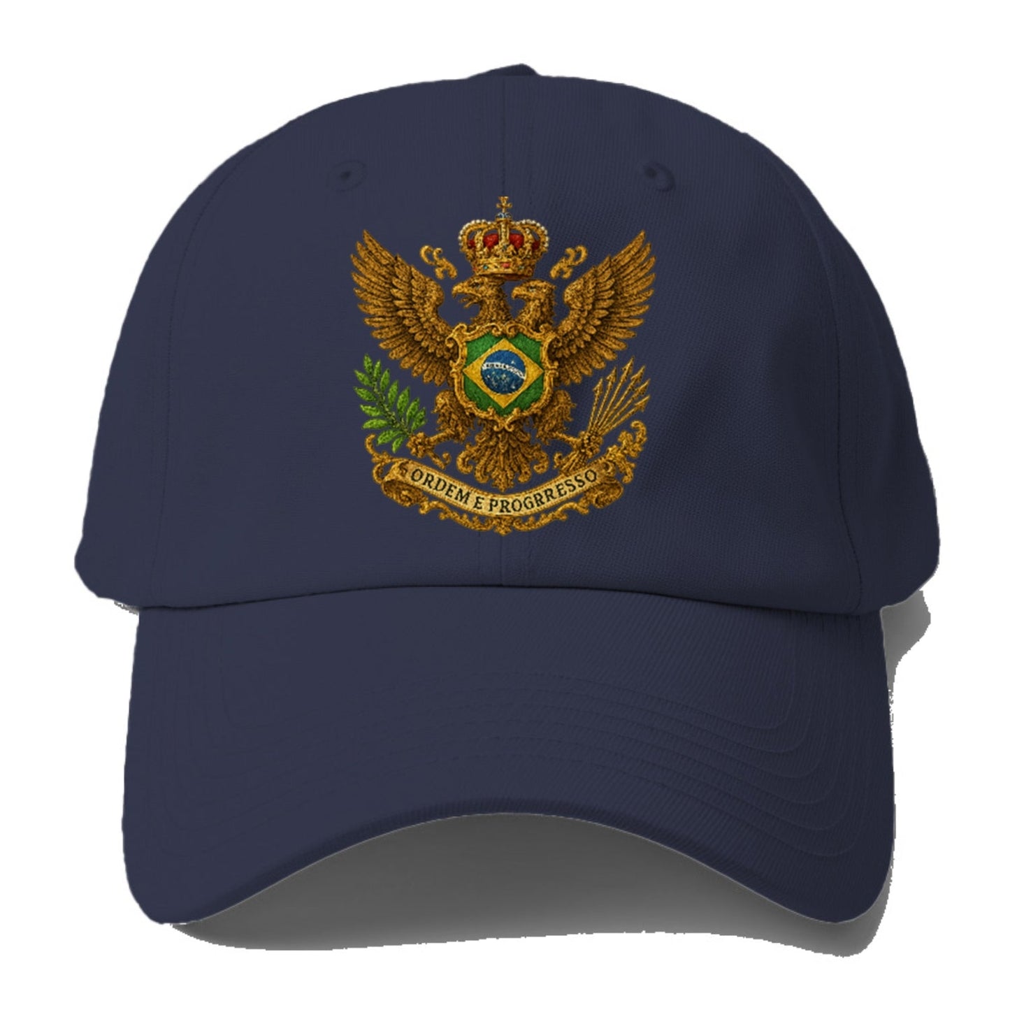 Brazil Heritage Eagle Badge Baseball Cap