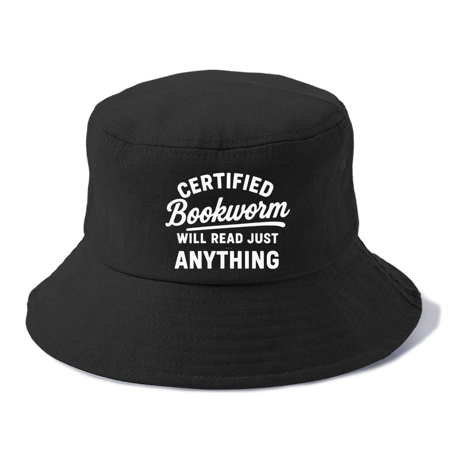 Certified Bookworm Hat Bucket Hat