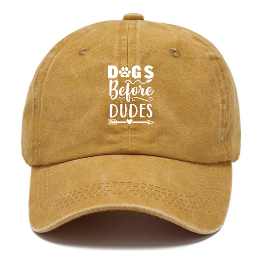 Dogs Before Dudes Classic Cap