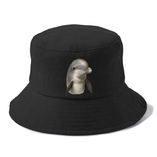Dolphin Portrait Design Bucket Hat