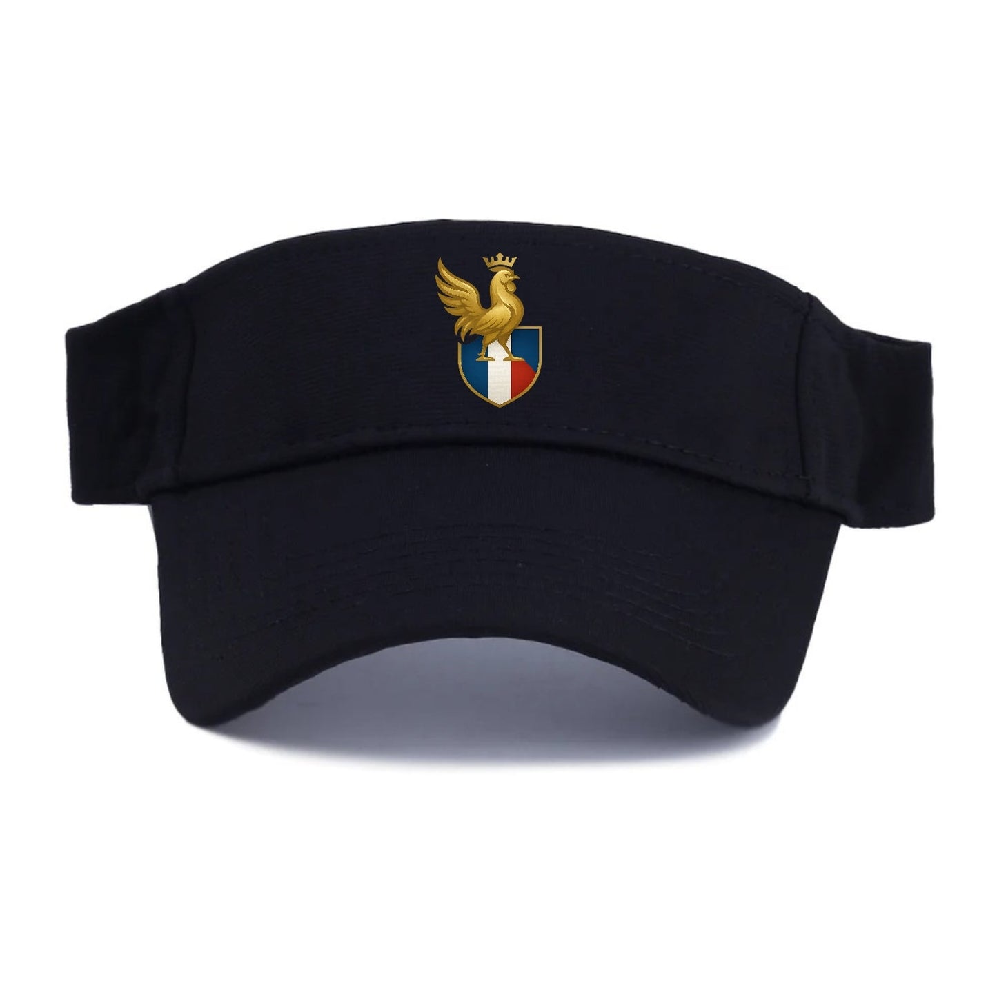 France Gallic Rooster Emblem Premium Design Visor