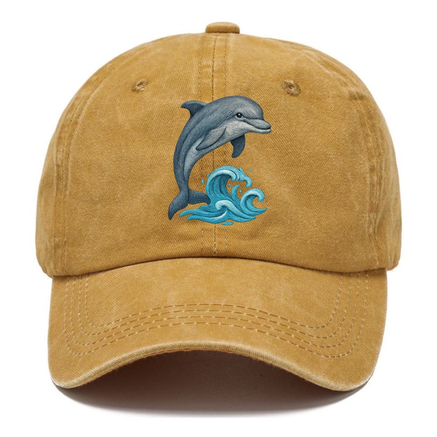Dolphin's Dance Upon The Waves Classic Cap