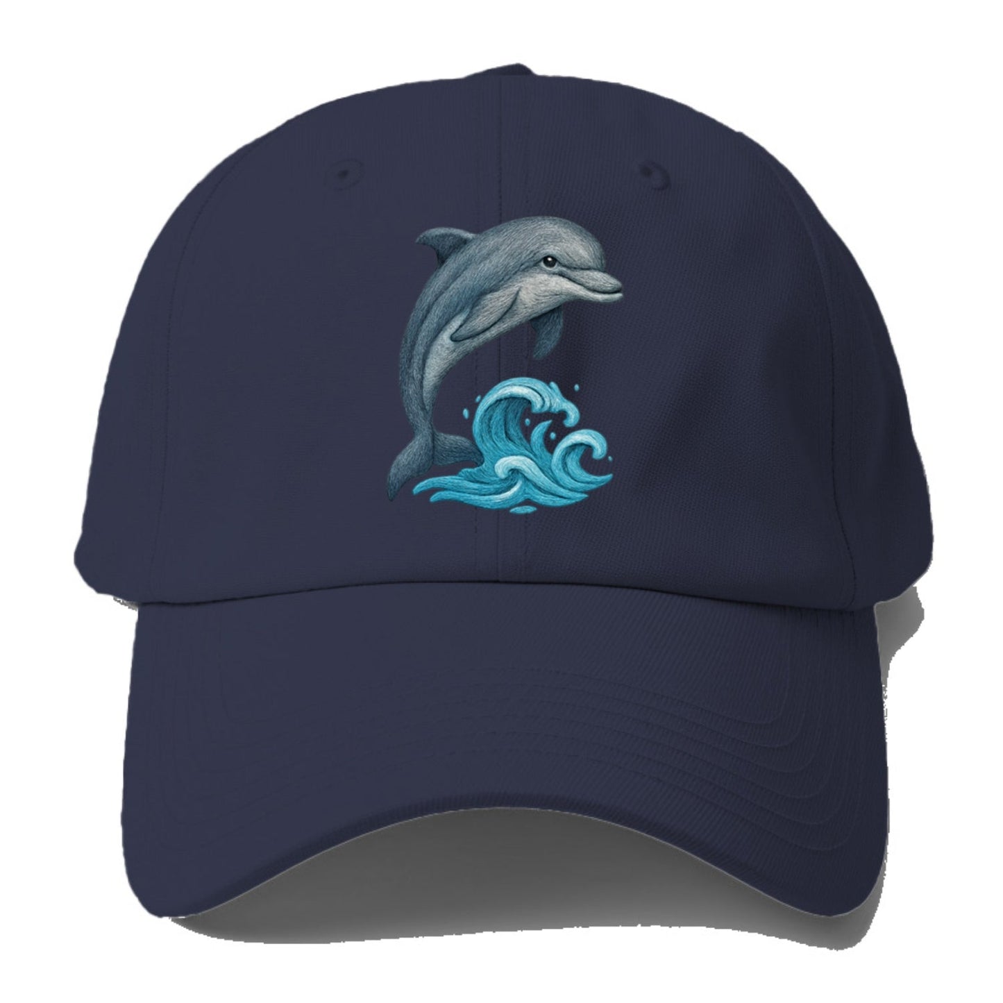 Dolphin's Dance Upon The Waves Baseball Cap