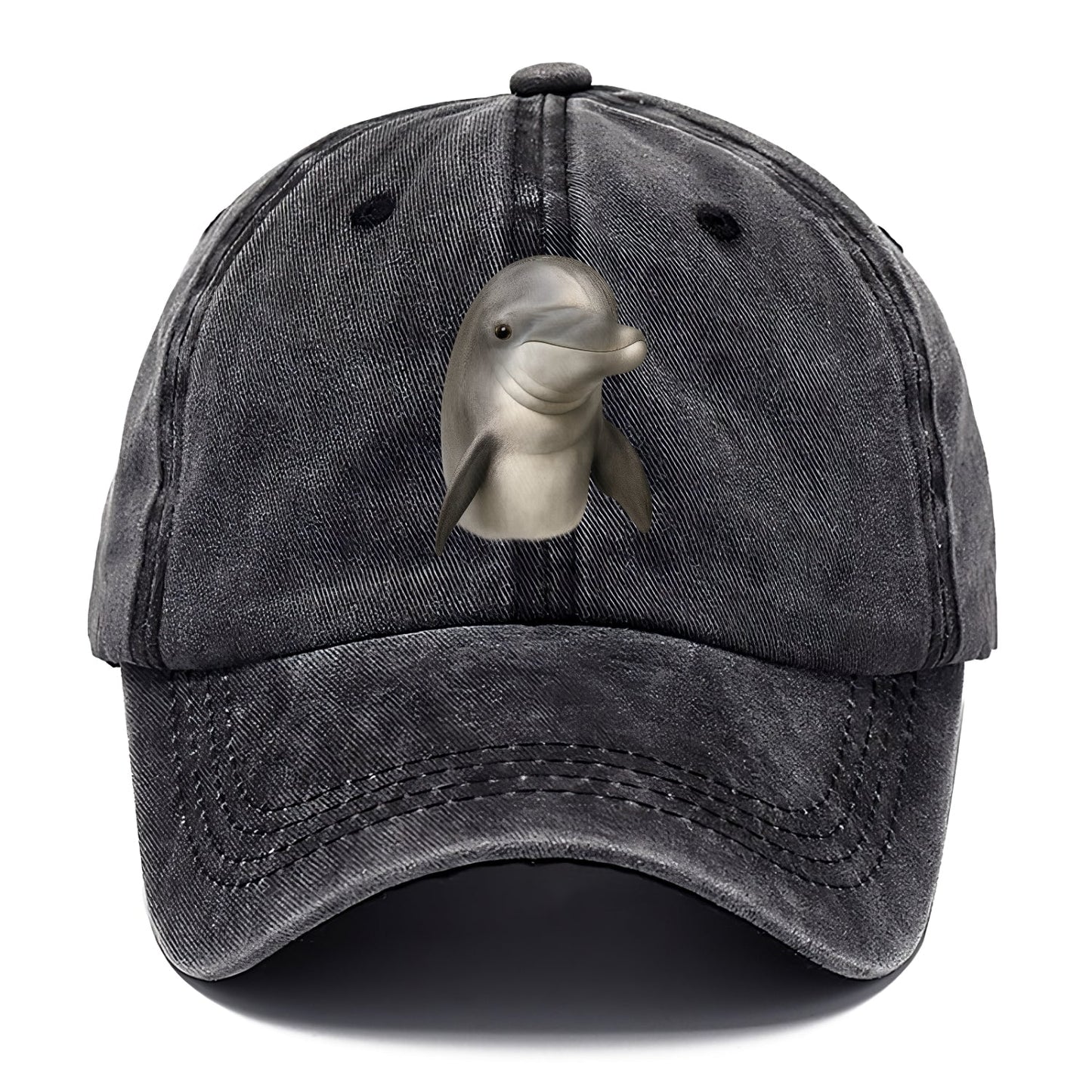 Dolphin Portrait Design Classic Cap
