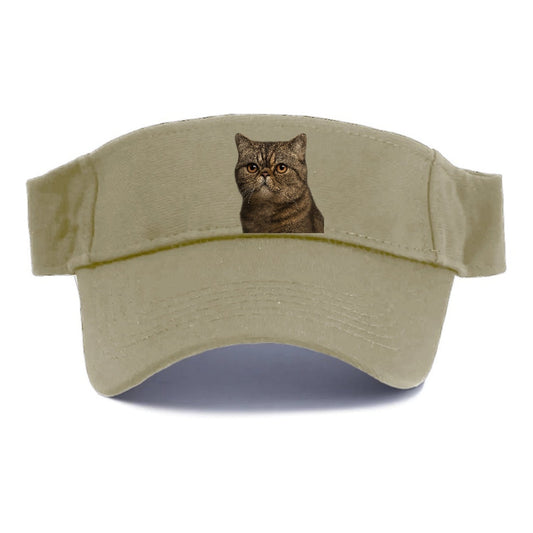 Exotic Shorthair Calm Demeanor Visor