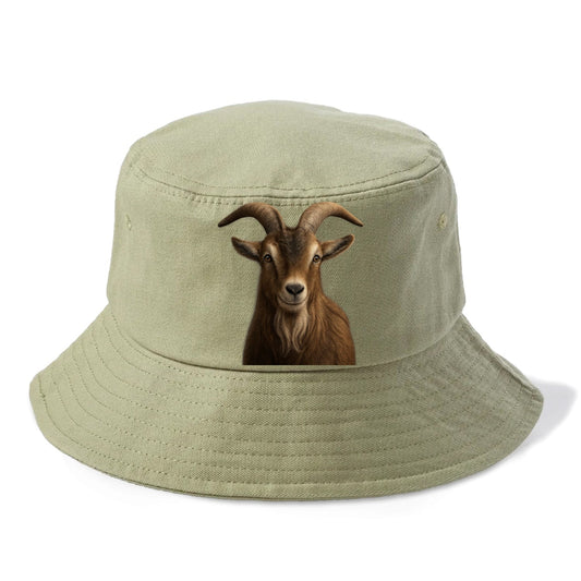 Goat Portrait Design Bucket Hat