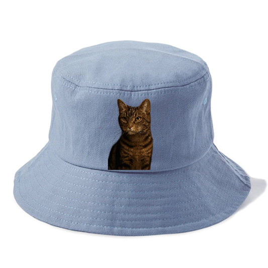 Brown Tabby Cozy Charm Bucket Hat