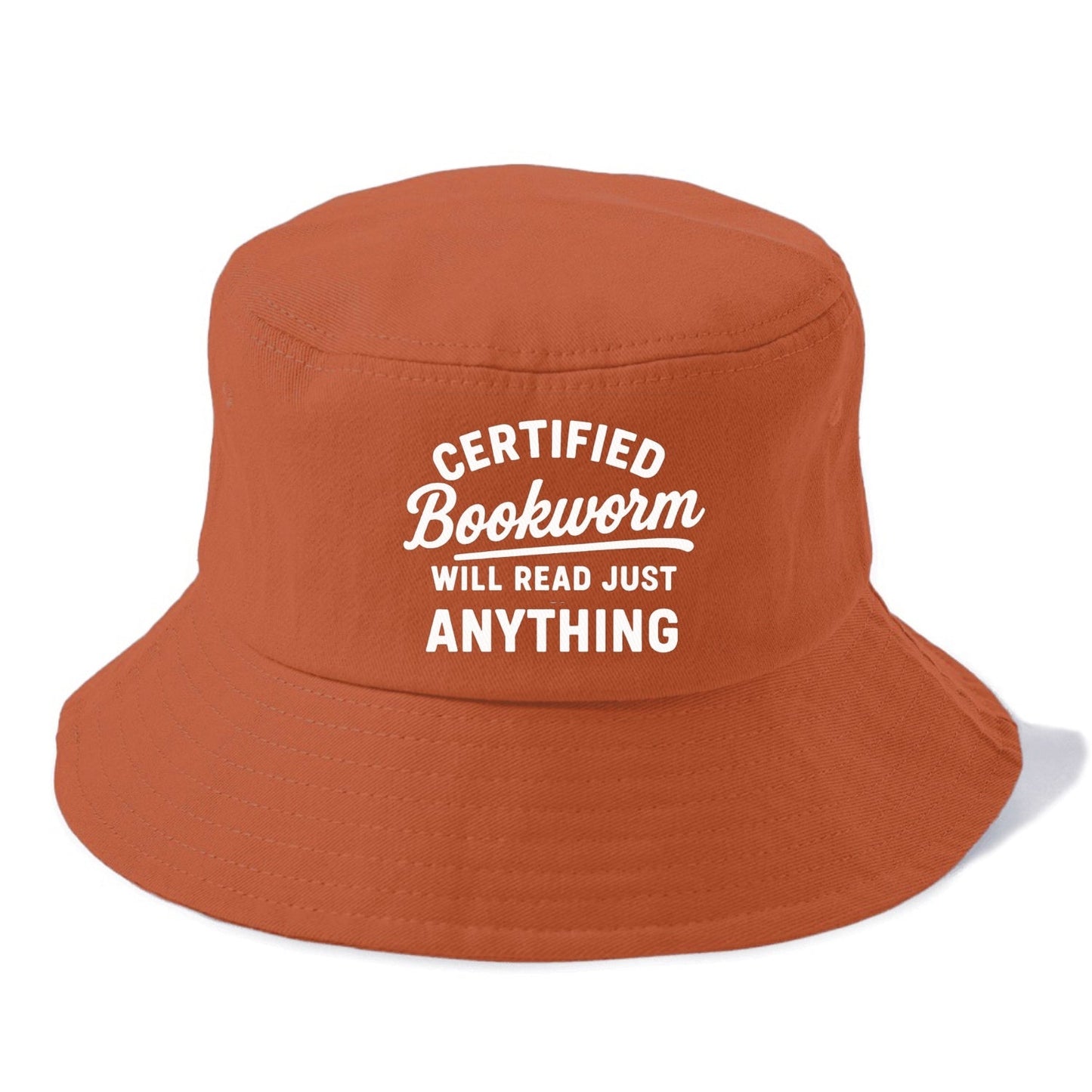 Certified Bookworm Hat Bucket Hat