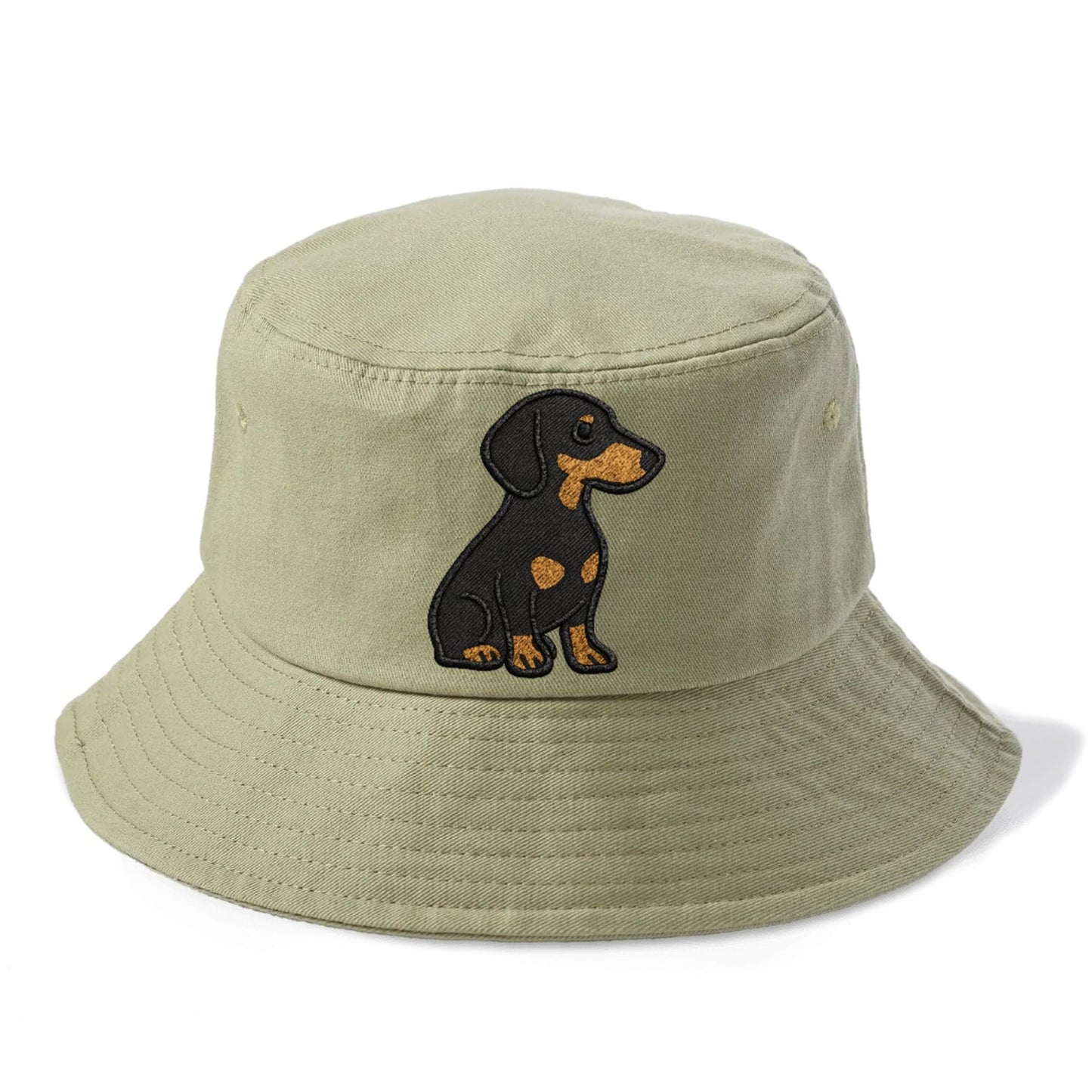 Dachshund Black And Tan Loyal Companion Bucket Hat