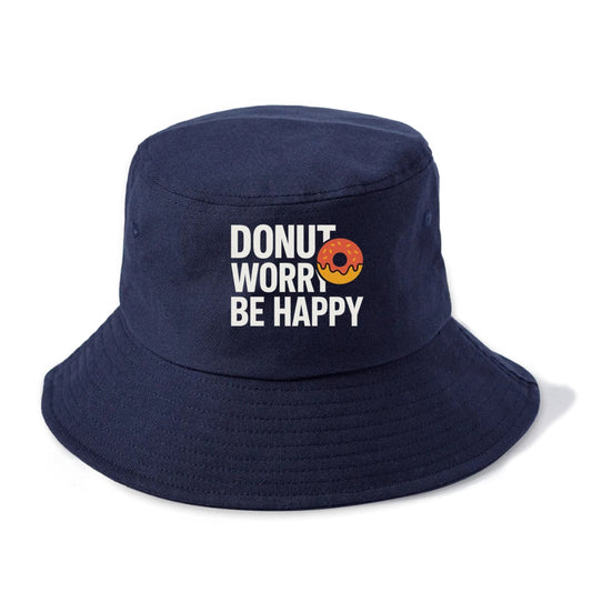 Donut Worry Be Happy Bucket Hat