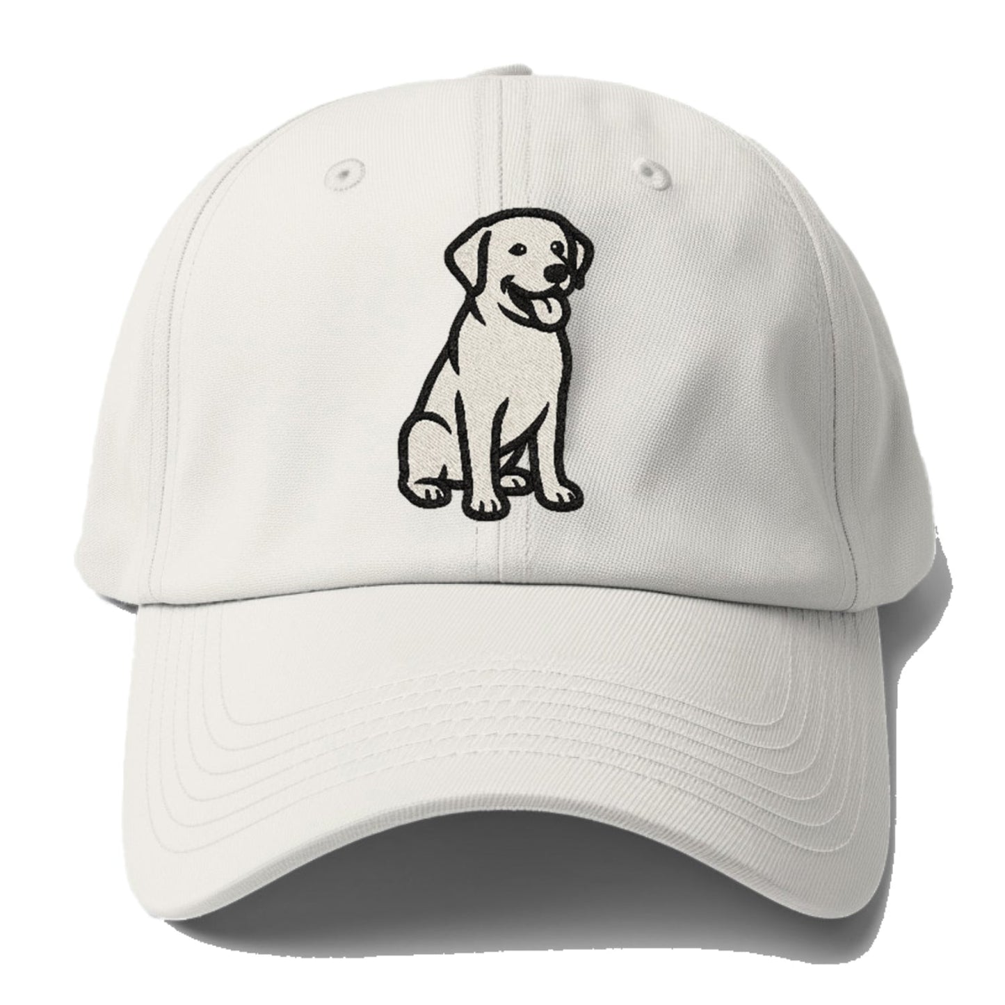 Labrador Happy Panting Joyful Spirit Baseball Cap