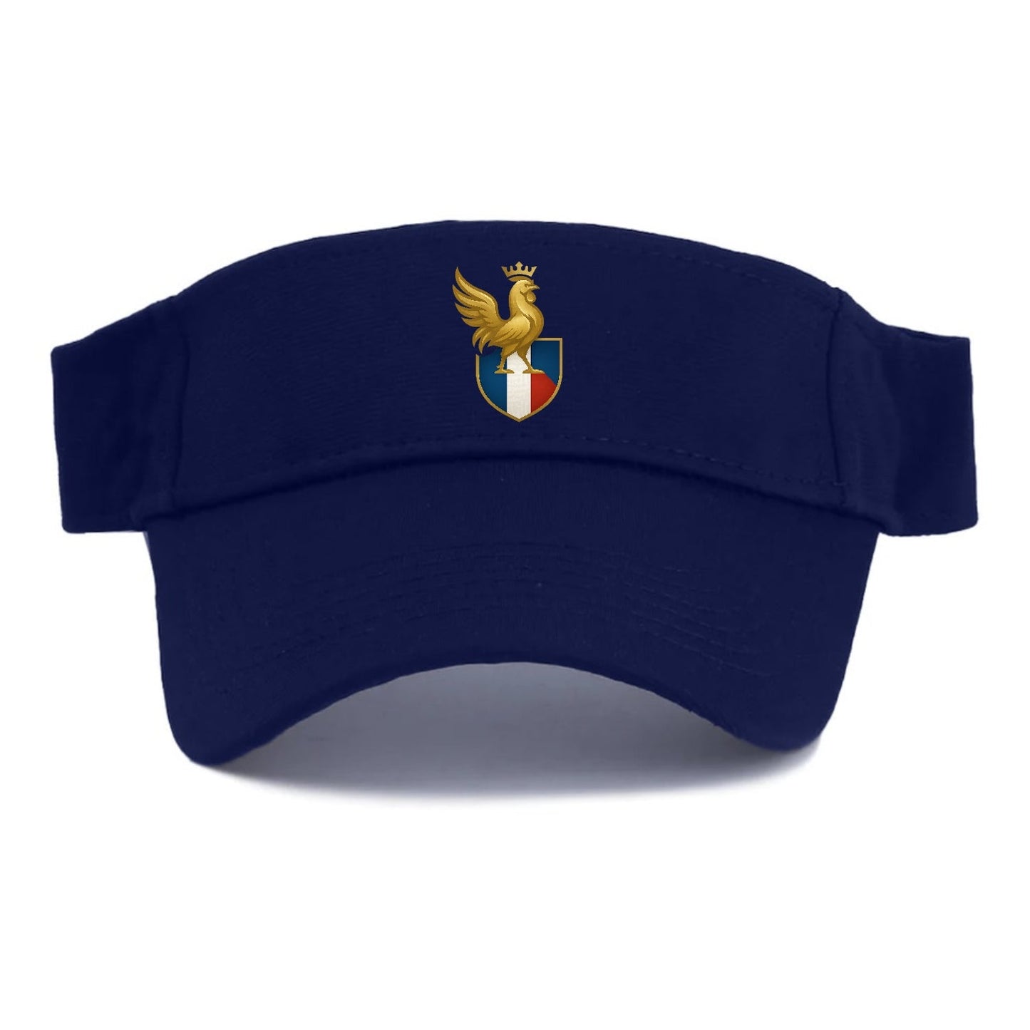 France Gallic Rooster Emblem Premium Design Visor