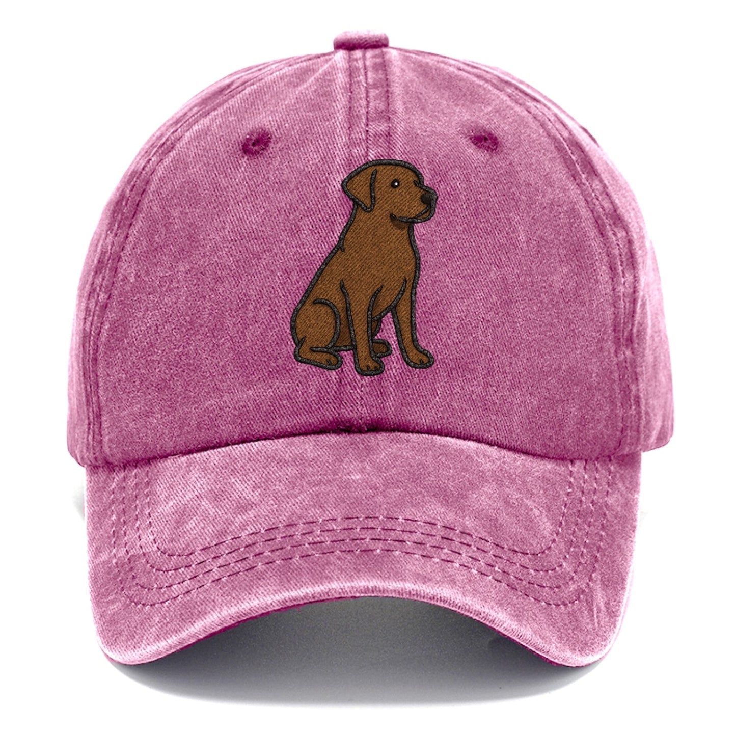Chocolate Labrador Retriever Loyal Companion Classic Cap