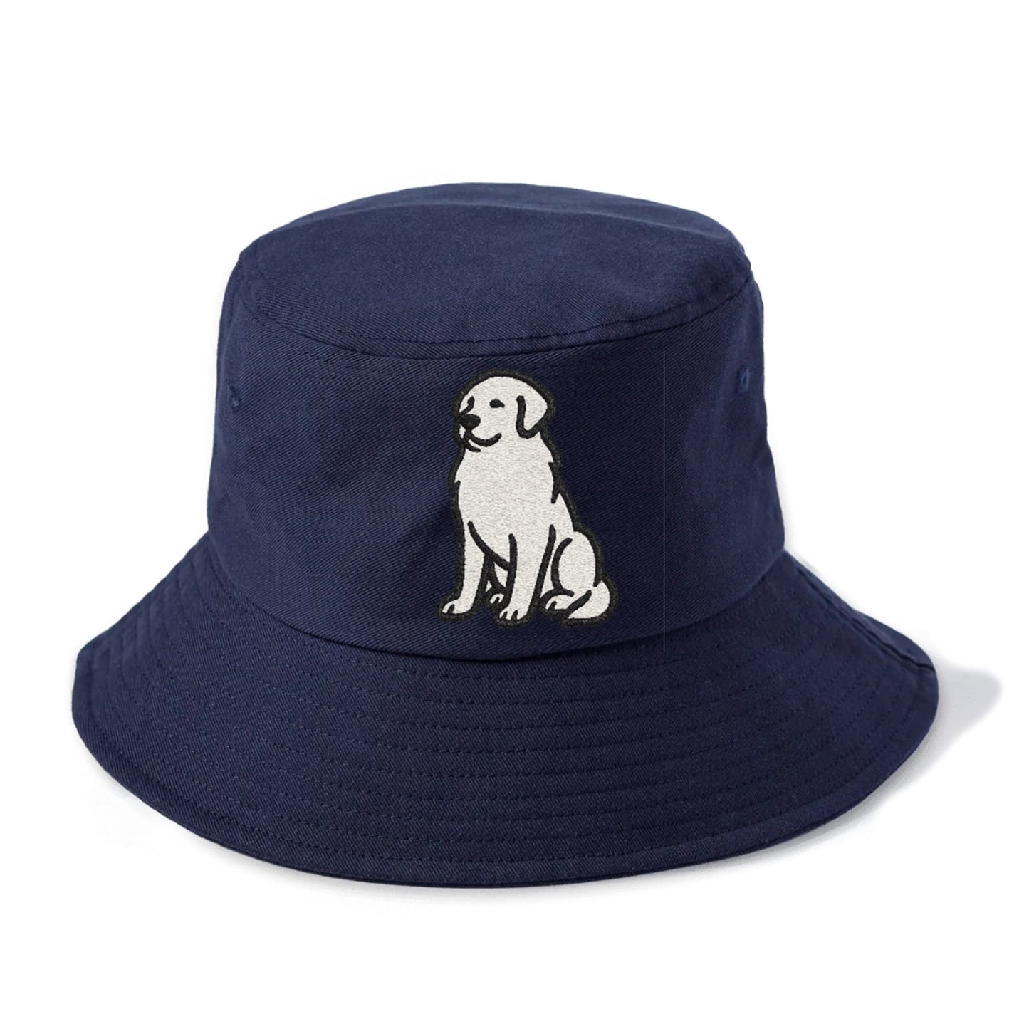 Great Pyrenees White Bucket Hat