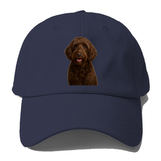 Labradoodle Portrait Design Baseball Cap